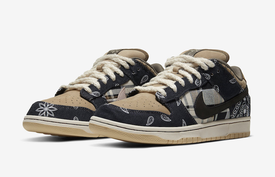 Men's Travis Scott Nike SB Dunk Low shoes